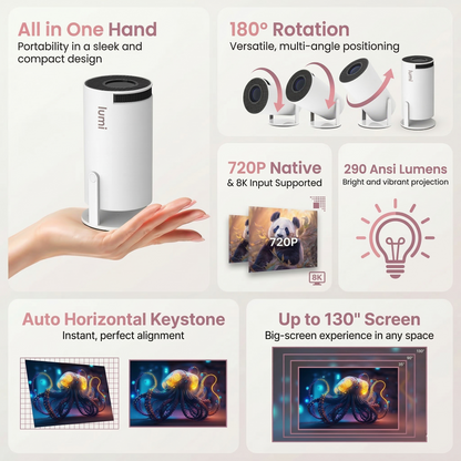Lumi Portable Projector